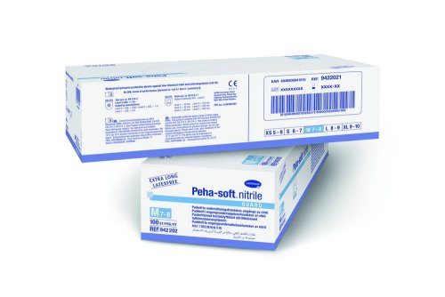 Hartmann puderfreie Schutzhandschuhe Peha-soft® nitrile guard 