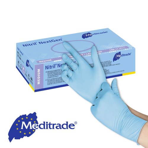 Meditrade puderfreie Untersuchungshandschuhe Nitril® NextGen® 