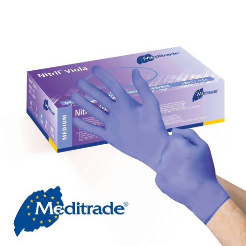 Meditrade Nitril® Viola Handschuhe 