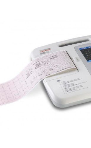Diagramm Halbach EKG-Papier zu Kalamed EKG KES601 