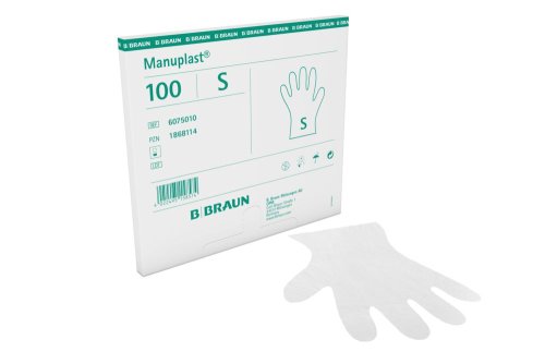 B.Braun puderfreie PE-Handschuhe Manuplast® 