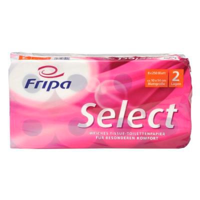 Fripa Toilettenpapier Select 2-lagig 