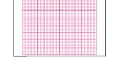 Diagramm Halbach Registrierpapier für Nihon Kohden EKG 9620 