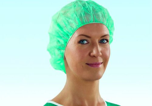 Lohmann&Rauscher Sentinex® OP-Hauben Baretthaube, grün, auch für Patienten und Besucher