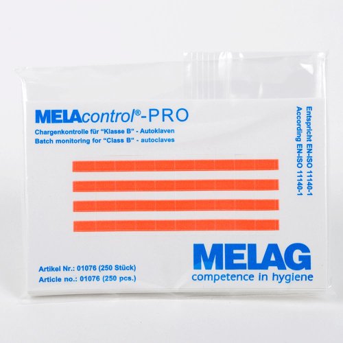 MELAG MELAcontrol® Chargenkontrollsysteme 250 Indikatorstreifen/Dichtung