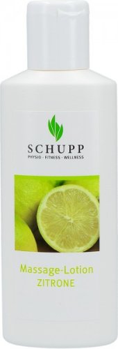 Schupp Massage-Lotion Zitrone 6 x 1000 ml + 1 Spender 