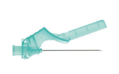 Agani Sicherheits-Injektionskanüle 23Gx1&amp;amp;quot; blau [0,65 x 25 mm] 
