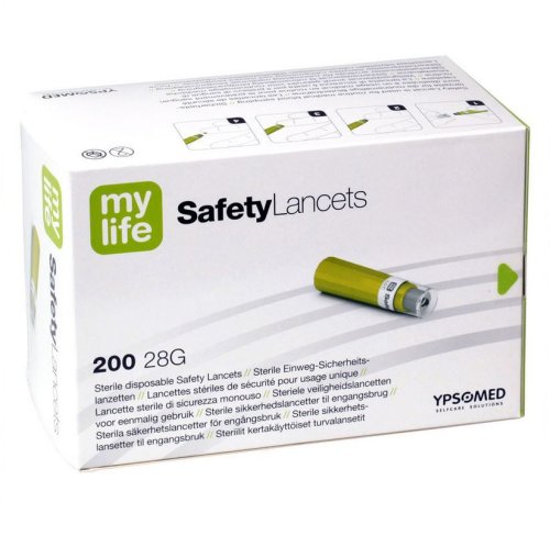 mylife SafetyLancets 28G (200 Stück) 